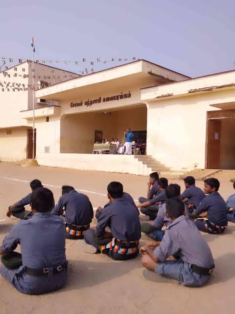Morning assembly & scouts