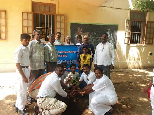 Community service & tree plantation